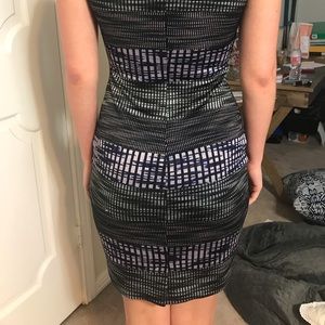 Off the shoulder cocktail dress